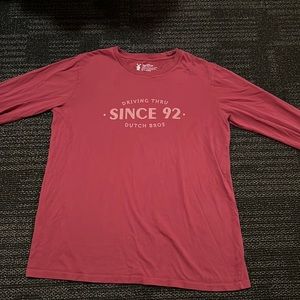 Mens Dutch bros long sleeve